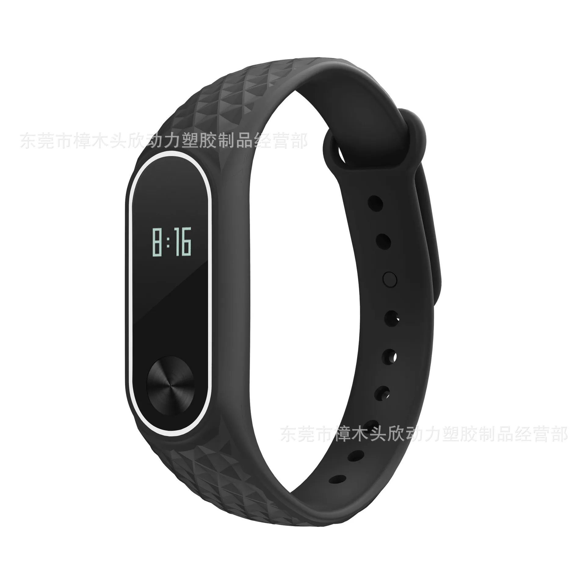 Умный Браслет для mi band 2, Сменный ремень, силиконовый браслет для mi Band 2, умный Браслет для Xiao mi, аксессуары - Цвет: Black White