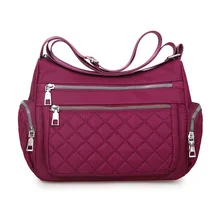 Женская сумка на плечо, Вместительная женская сумка-мессенджер, дорожная Женская нейлоновая сумка через плечо, Повседневная сумка для девочек,, сумки