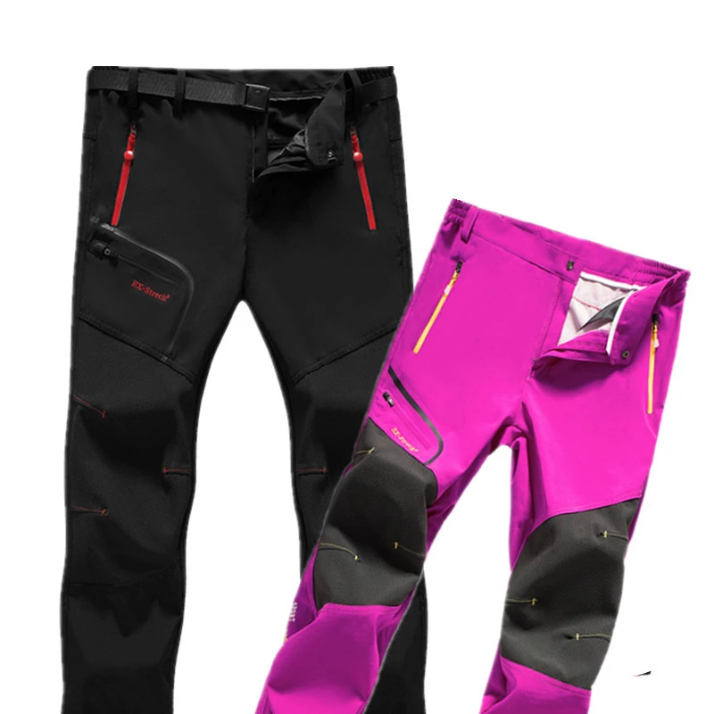 Уличные мягкие быстросохнущие эластичные брюки для рыбалки мужские и женские водонепроницаемые износостойкие дышащие походные альпинистские брюки