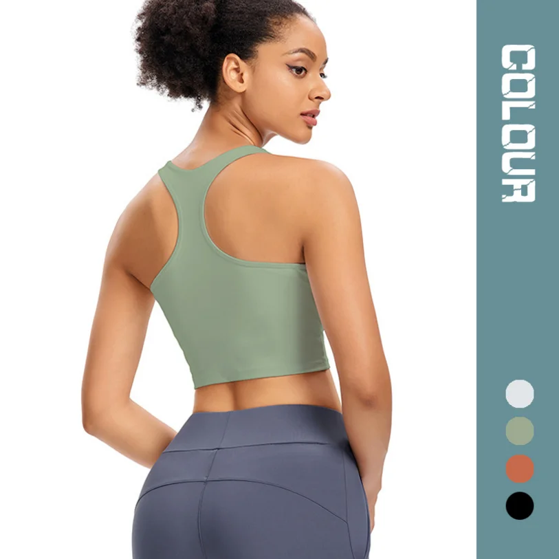 

Push-Up Sports Bra Vest Nine-Point Top Ladies Yoga Gym Active Running Physical Exercise Walking Mat Wearing Underwear Sexy