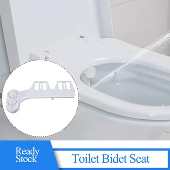 

Toilet Bidet Seat Hot And Cold Fresh Water With Self Cleaning Retractable Nozzle Cleans Your Rear For Hygienic Personal Care