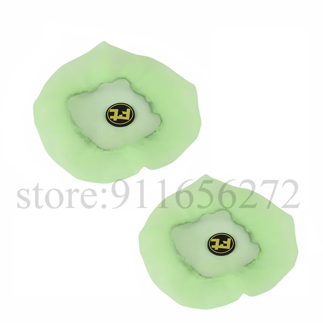 Air Filter Dustproof Sand Cover Motorcycle Engine Cleaning Protection For KAWASAKI SUZUKI YAMAHA HONDA 2 PCS Green