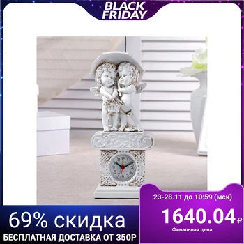 

Table clock "Angels under an umbrella", h = 26 cm 3940707