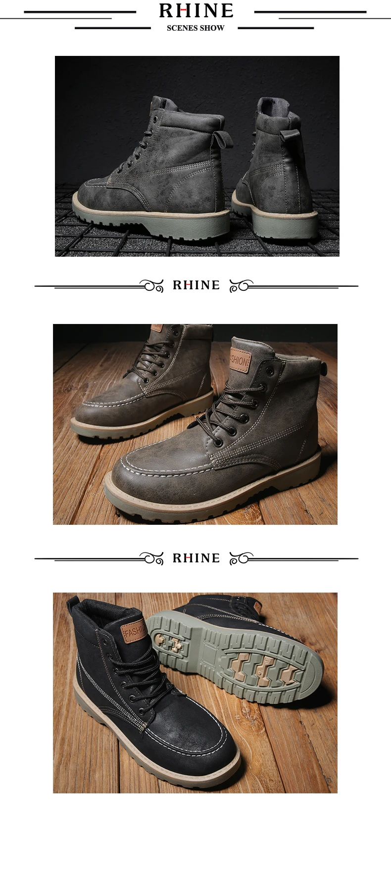 Сезон осень-зима; мужские ботинки; зимние мужские ботильоны из искусственной кожи; теплые мужские ботильоны на шнуровке; Zapatos De Hombre; размеры 39-44