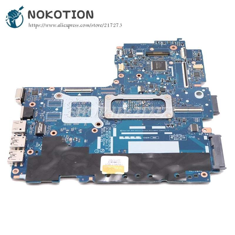 NOKOTION ноутбук mothebroard для hp Probook 450 G2 SR1EK i3-4005U процессор ZPL40 ZPL50 ZPL70 LA-B181P 782951-601 782951-501 782951-001 аккумулятор большой емкости