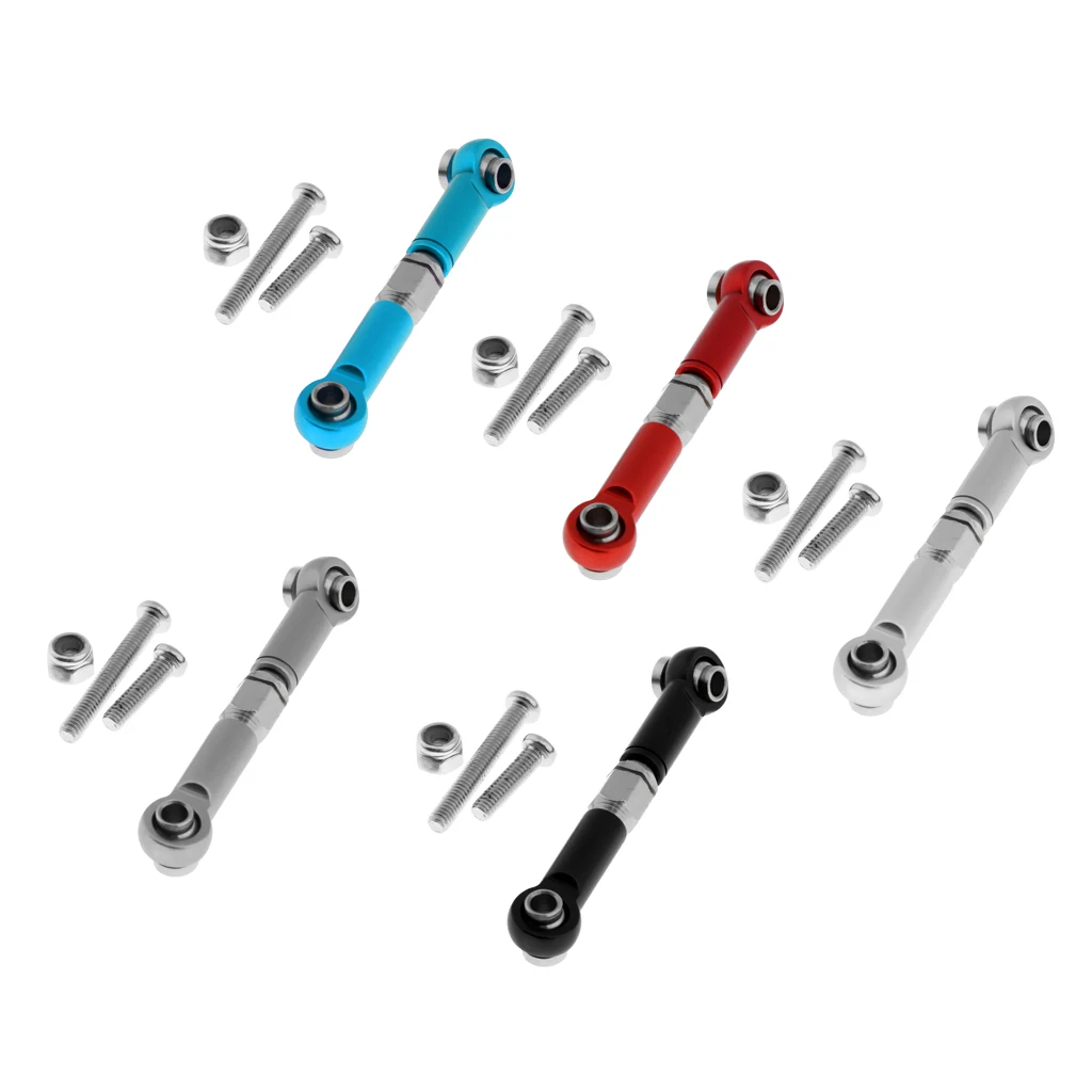 Aluminum Alloy Steering Rod Servo Linkage for JJRC and WPL B14 B16 B24 B36 C14 1/16 RC Truck Car Upgrade Parts | Игрушки и хобби