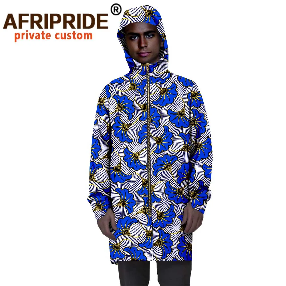 

African Dashiki Hoodie Bazin Riche Traditional Print Pullover African Clothes Ankara Bomber Jacket Full Zip Coats A2014004
