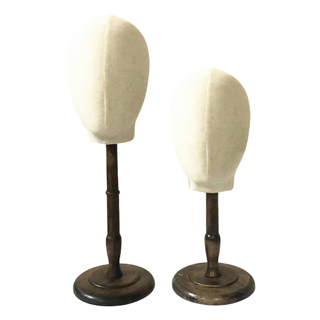 21`` Wig Mannequin Tabletop Hat Kerchief Holder Display Manikin Stand Model Rack