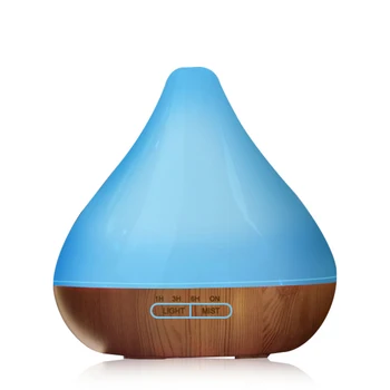 

300ml Ultrasonic Humidifier Essential Oil Aromatherapy Cool Mist Humidifier Aroma Diffuser with 7 Changing Colors Light
