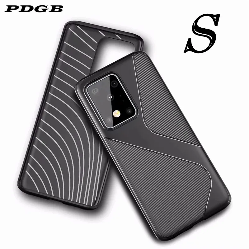 PDGB Прочный ТПУ чехол для Xiaomi Mi 8 Lite 9 A2 Redmi Go Note 7 6 Pro углеродное волокно текстура 3K