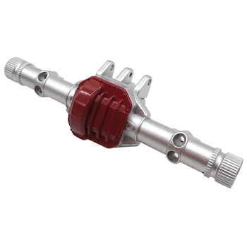 

1/10 Scale RC Car Alloy Front & Rear Axle Housing Case for Axial SCX10 II 90046/90047 RC Crawler Car Silver