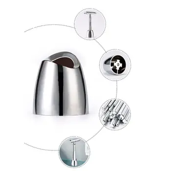 

Zinc Alloy Safety Shaving Razor Base Mini Size Barber Mens Hair Shaver Vintage Stand Holder for Long Handle Double Edge Razor
