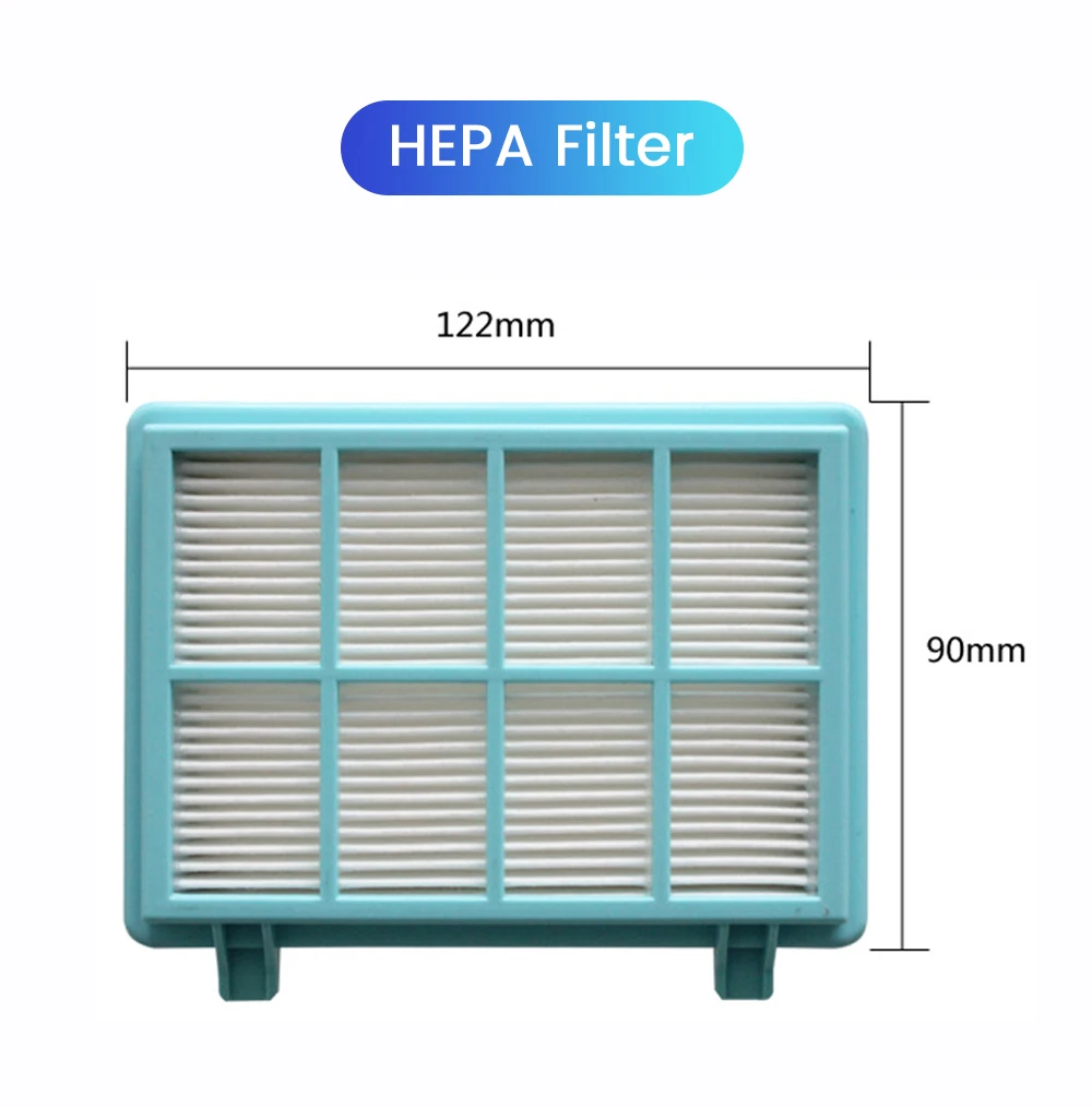 Wiederverwendbarer Schaumstofffilter für Philips Power Pro Compact Module FC9331 / 09 FC9332 / 09 FC8010 / 01 FC8010 Staubsauger-Ersatzteile – Detail 1