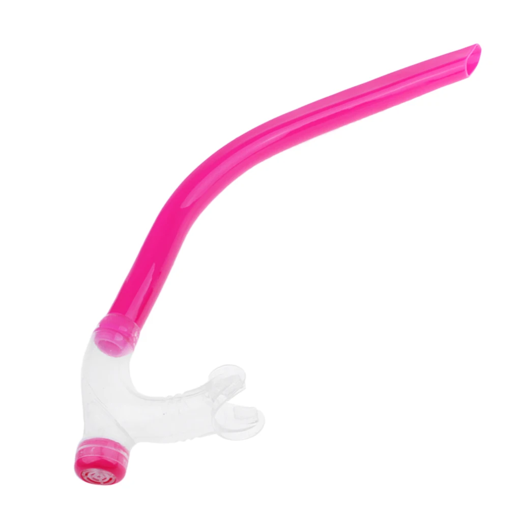 Silicone Professional Swimming Snorkel Set Breathing Tube & Hair Band Buckle Diving Masks 