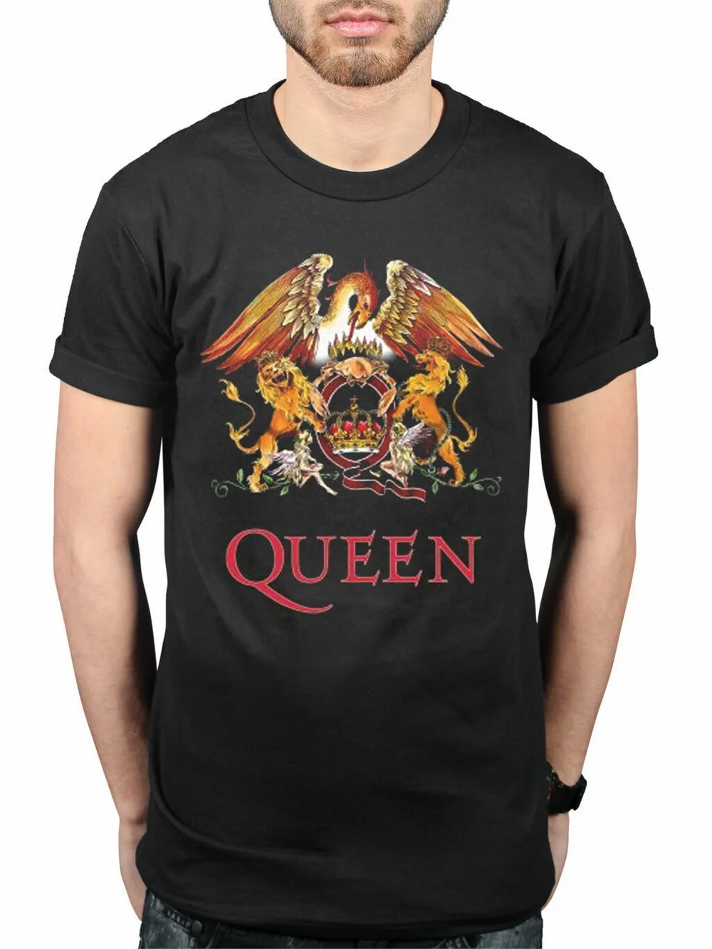 Sale Official Queen Classic Crest T 