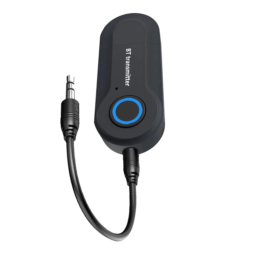3.5mm AUX Hifi Music Audio Adapter 2 in 1 Bluetooth 5.0 Transmitter Receiver TV PC Car Speaker Headphones Car Stereo Device