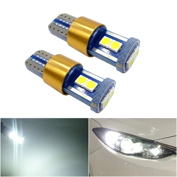 

2X T10 Canbus LED Car Light W5W LED Car lamps Turn Signal License Plate Light Trunk Lamp Reading Lamp 12V 24V White Ice Blue