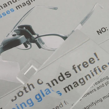 

Folding Eye Glass Clip On Flip Loupe Magnifying Glass Visor Magnifier Lense