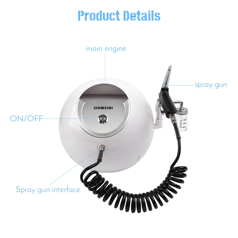 Portable Water Oxygen Facial Sprayer Water Injection Hydrate Moisturizing Skin Revitalizing Oxygen Facial Massager Beauty SPA Portable Water Oxygen Facial Sprayer Water Injection Hydrate Moisturizing Skin Revitalizing Oxygen Facial Massager Beauty SPA