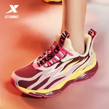 Xtep [X HOUSE OF HOLLAND] Reactive coil Women Running Shoe Casual Mix-color Sport Shoes Women Comfortable Sneakes 981418110002