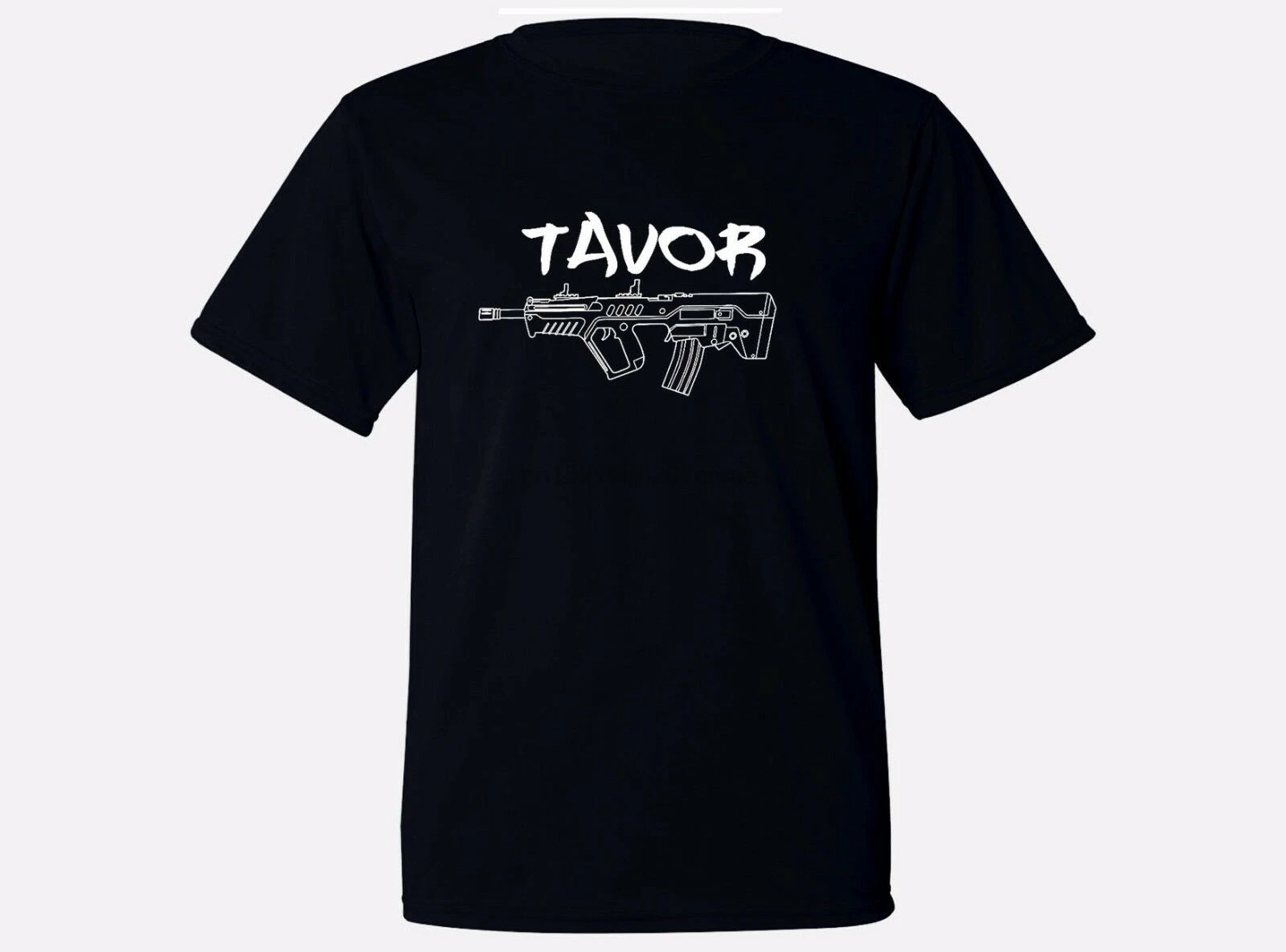 

Gun Machine Tavor Moisture Wicking Material Running Black Workout Top T-Shirt