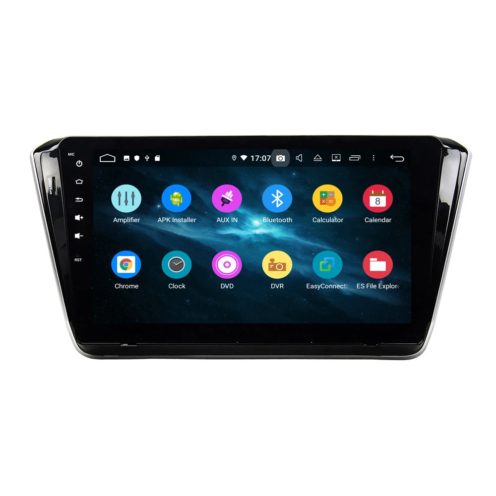 10,1 ”Android 9 4+ 64G встроенный DSP ips Автомобильный gps навигатор для SKODA SUPERB- головное устройство мультимедийный Кассетный плеер рекордер