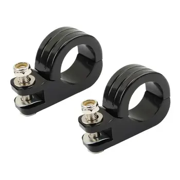 

Motorcycle 1 1/4 Inch 32mm Engine Crash Bar Highway Foot Pegs Pliers Mount Clamp 2PCS
