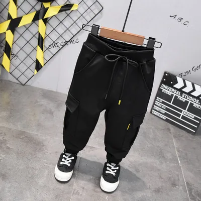 just pants Новая зимняя детская одежда пуховпуховые куртки для маленьких мальчиков, Комплекты пуховпуховые пальто для мальчиков+ бархатная футболка+ штаны, комплекты из 3 предметов, пуховые пальто - Цвет: just pants