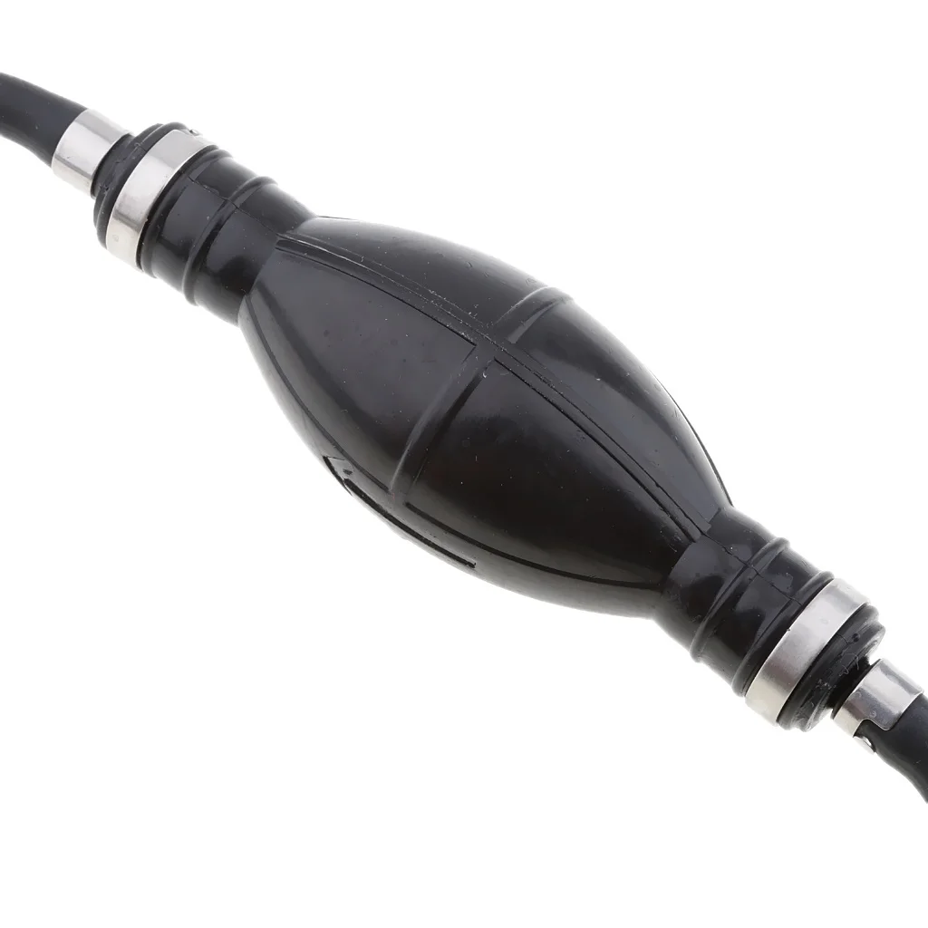 Fuel Line Assembly 1/4 inch 6mm Hose with Connector and Primer Bulb for Yamaha Outboard Motor 10FT/3 Meter Long Rubber