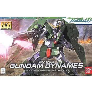 

Original Bandai HG 00 03 1/144 Dyunames GN-002 Force Angel Gundam Assembly Action Figureals Brinquedos Model