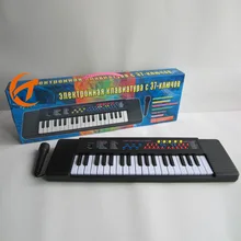 Детская электронная клавиатура 37 ключ многофункциональный с микрофоном Дети Обучающие Раннее детство Многофункциональный Mus