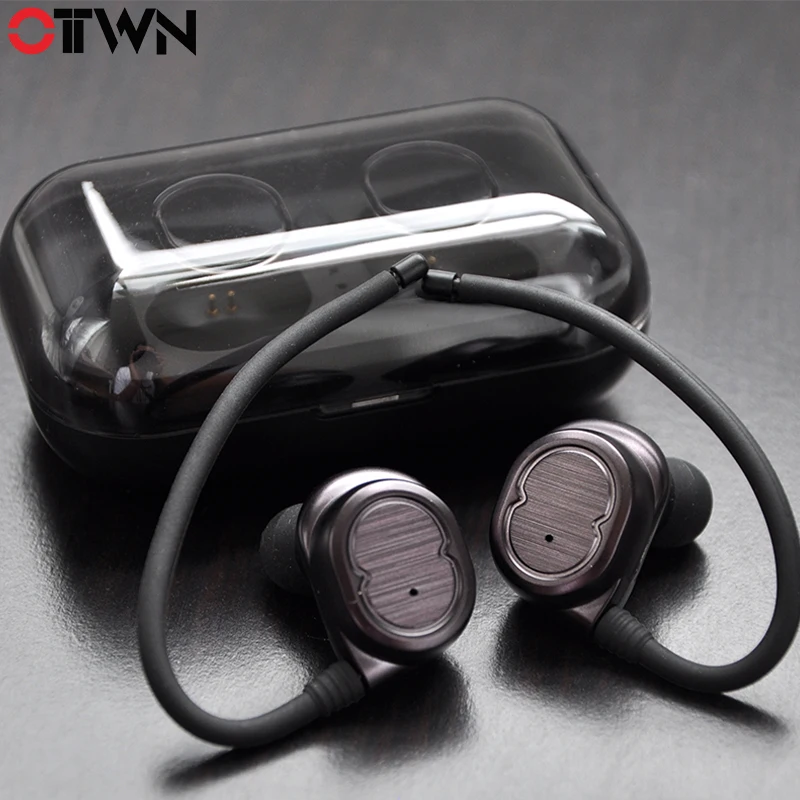 OTTWN TWS8 беспроводные наушники Bluetooth 5,0 гарнитуры мини-наушники-вкладыши сенсорный ключ управления водонепроницаемый HD микрофон громкой связи для телефона