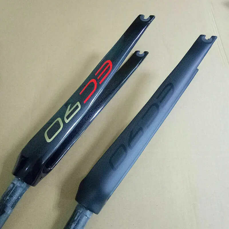 EC90 Road Bicycle 700C Front Fork 28.6mm(1-1/8")*700C Carbon Fork Matt/Gloss Road Bike Bicylce Straight Forks