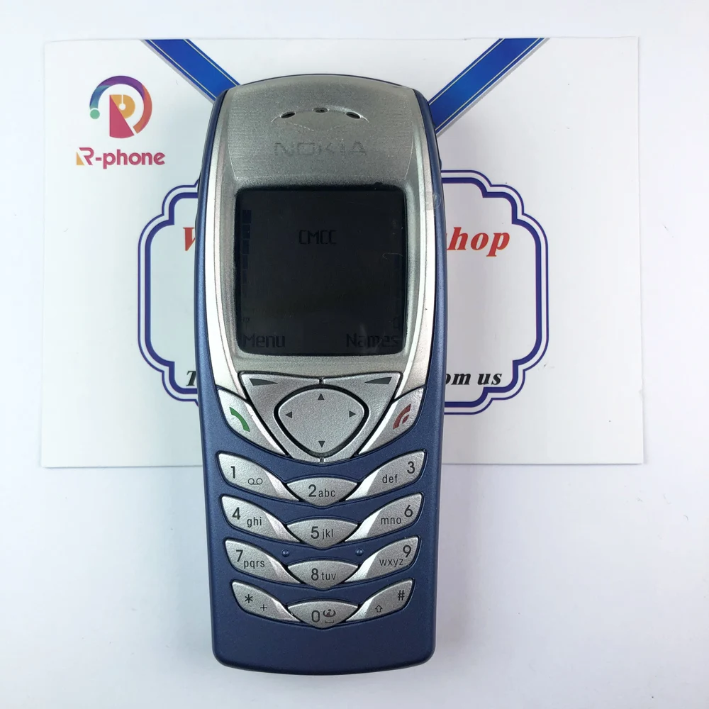 Оригинальный мобильный телефон NOKIA 6100 разблокированный Восстановленный сотовый