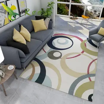 

Simple Japanese Carpet Rug For Living Room Modern Floor Rug Non-slip Antifouling Carpet For Bedroom Parlor Factory Direct Supply