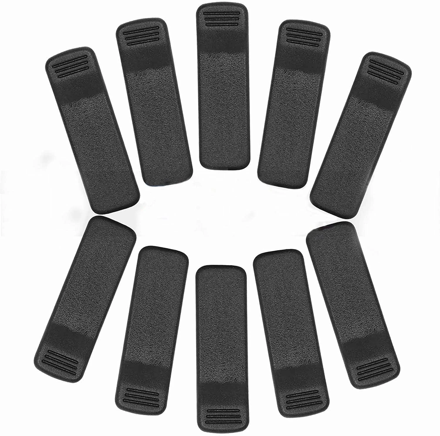 10Pcs HLN8255 HLN8255B Belt Clip 3.3Inch for Motorola Radio DP1400 DEP450 PR400 CP200 CP200D CP040 CP140 CP150 GP3688 EP450