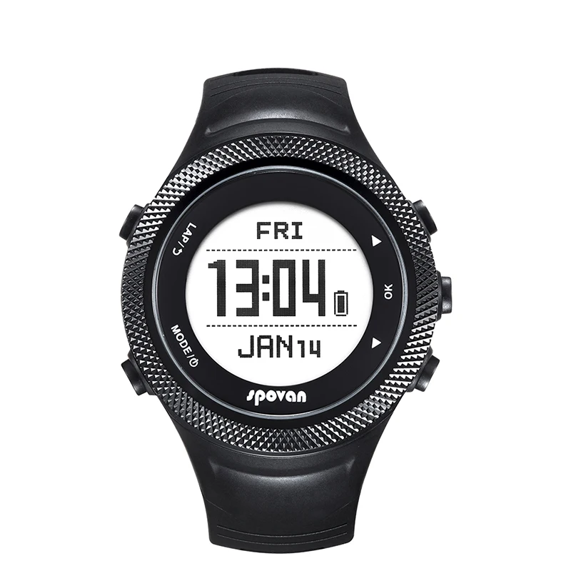 FGHGF GL006 Открытый gps спортивные часы показывает трек позиционирования Многофункциональный Велоспорт и плавание smartwatch - Цвет: s2 Black screw