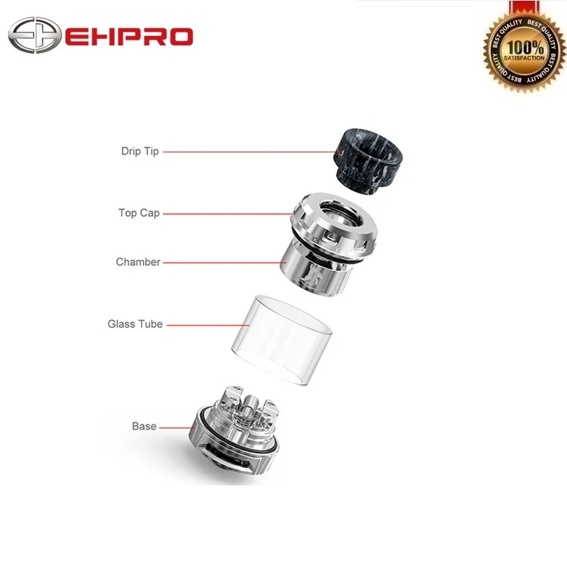 Оригинальный Ehpro kelie RTA распылитель 2 мл 3 5 Vape танк с двойным пост колода и соты