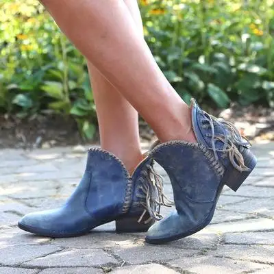 

SHUJIN 2019 Women's Rubber Ankle Rain Boots Black Fringe Causal Short Booties Female Waterproof Slip On Footwear Shoes