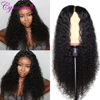 

Cynosure 360 Lace Frontal Wig Pre Plucked with Baby Hair Remy Glueless Brazilian Kinky Curly Lace Front Human Hair Wigs