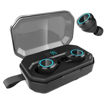 

Bluetooth Wireless TWS 5.0 Earbuds 3D Stereo Earphone with Charger Box and Power Display