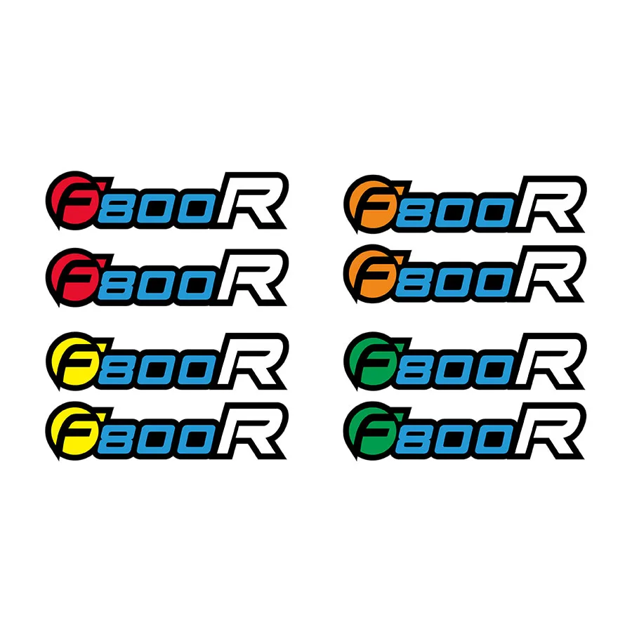 

200*56.449mm Sticker stickers 2pcs Stickers sticker fit for bmw F800R adventure red red