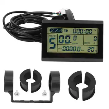 

Bicycle LCD Instrument Electric Bike Conversion KT-LCD3U Horizontal Black And White Screen LCD Meter for SM Connector Accessory