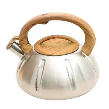 

Stainless Steel Kettle Household Gas Cooker Universal Large Capacity Whistling Kettle Whistling Kettle 2/3L Tea Kettles