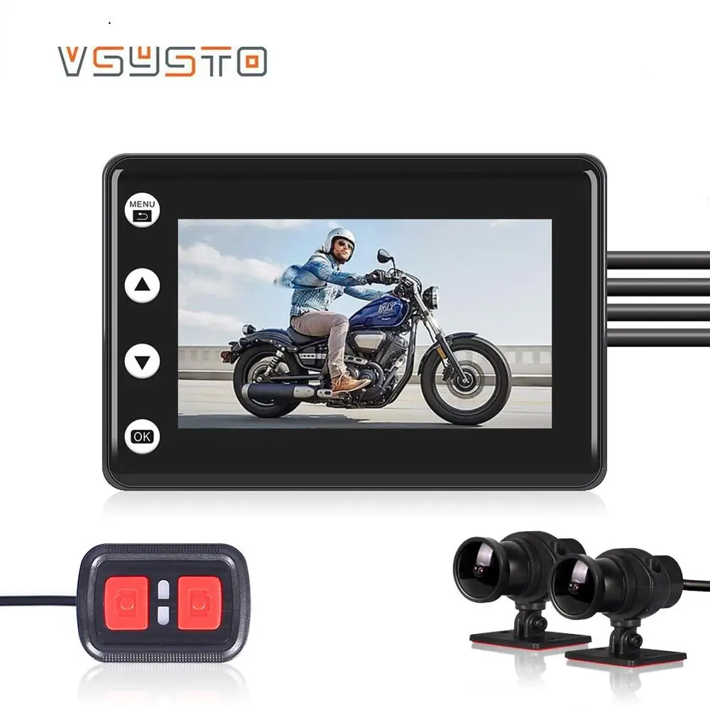 Видеорегистратор VSYSTO 3 0 дюйма 1080P с ночным видением|Видеорегистраторы| |