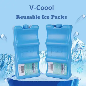 

Universal Reusable Ice Packs For Breastmilk Storage Healthy Baby Care Kit Cooler Bag For Lunch Box Food Cans Wine Medical