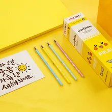 Deli ручка заправка 60 шт милые Pokeman чернила для гелевой ручки заправки Kawaii мультфильм Пикачу чернила для ручек школьные офисные аксессуары