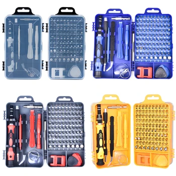 

115 in 1 Mini Electric Precision Screwdriver Set Computer PC Mobile Phone Device Repair Tools