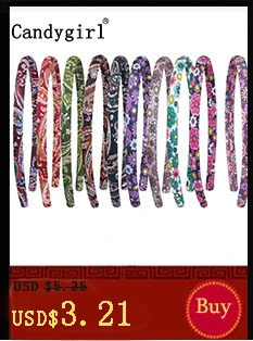 12pcs Flower DIY Ribbon Hairband Women Girl Covered Hair Accessories Headpieces Satin Polyester Jewelry Headbands boho Headwear