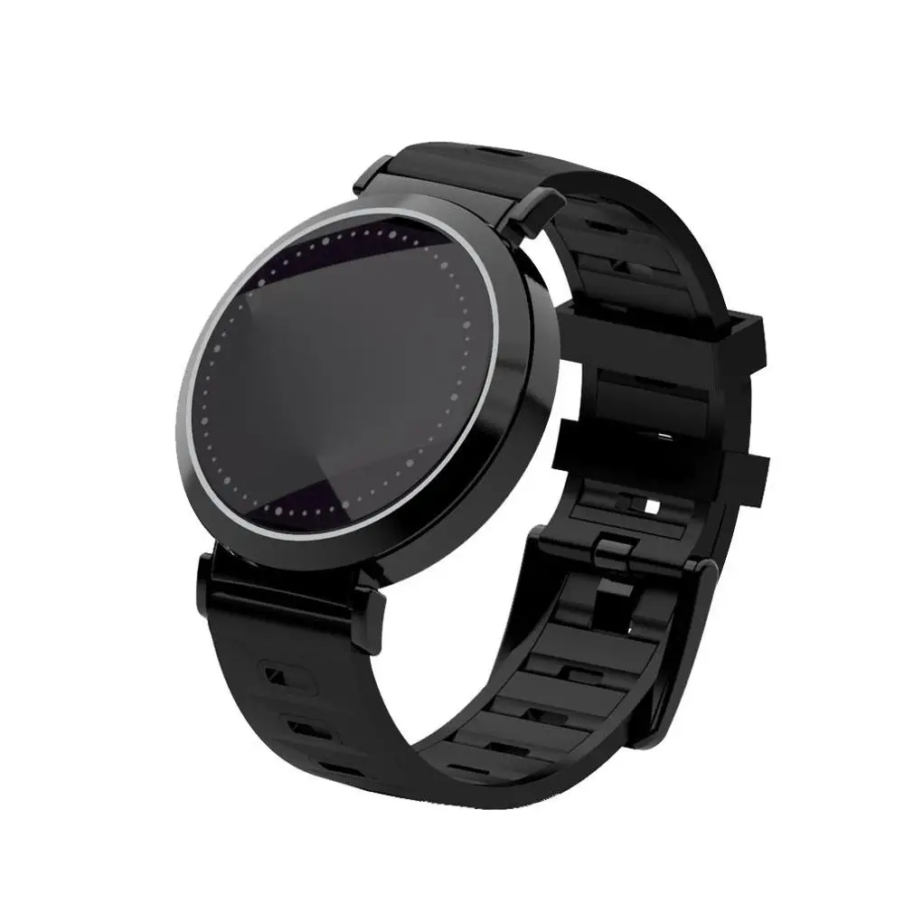 Smart Watch Men Women Round Screen Fashion Smartwatch Step Counter Waterproof Smart Band Unisex Sports Bracelet Wearable